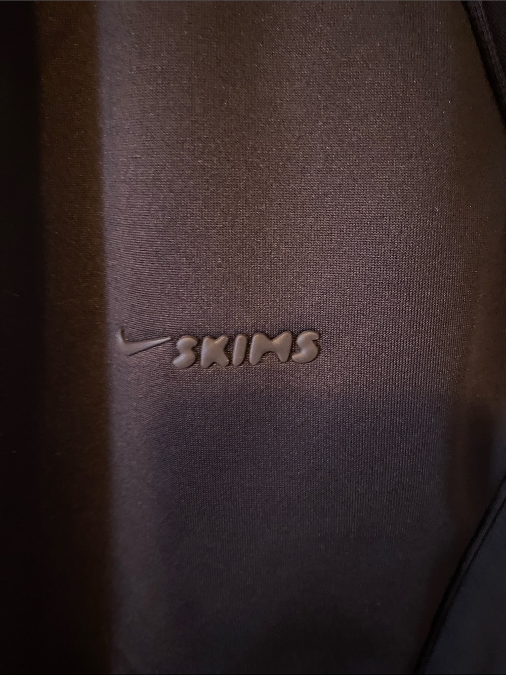LIKE NEW SKIMS X NIKE BROWN JACKET SIZE SMALL - Picture 2 of 4